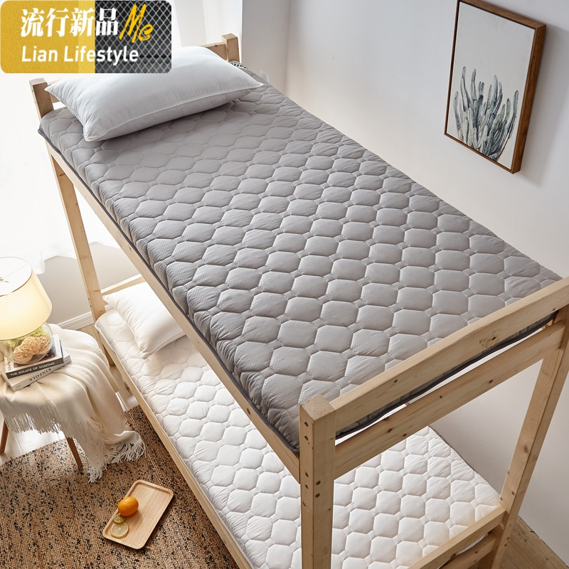 网红床垫学生宿舍榻榻米单人上下铺软垫0.9薄款家用可折叠 三维工匠