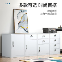 域赢矮柜活动柜文件柜抽屉柜桌下柜床头柜铁皮柜二斗一门