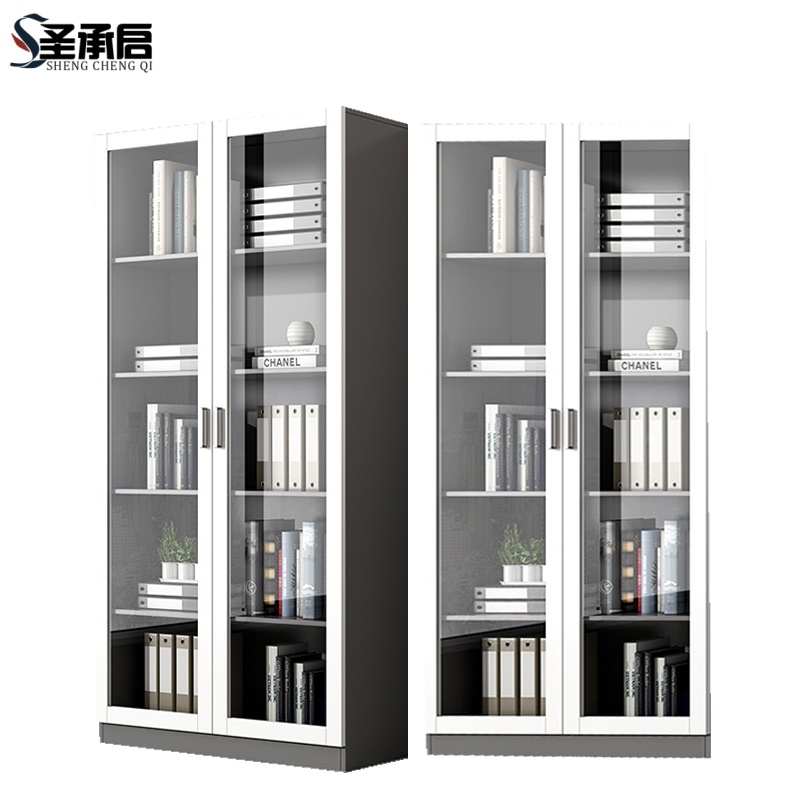 圣承启 办公柜 对开台高清大图