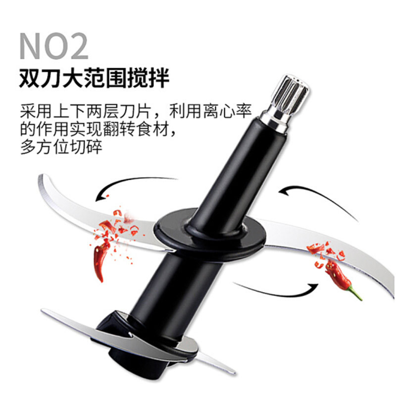 九阳(Joyoung)JYS-A960搅拌机绞肉机家用电动搅碎机料理机2.2升大容量绞肉机 奶昔 果汁