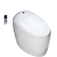 湯川秀樹 智能马桶 中小户型专用 小尺寸全自动家用一体式250-400mm坑距 即热遥控自动冲水烘干智能坐便器