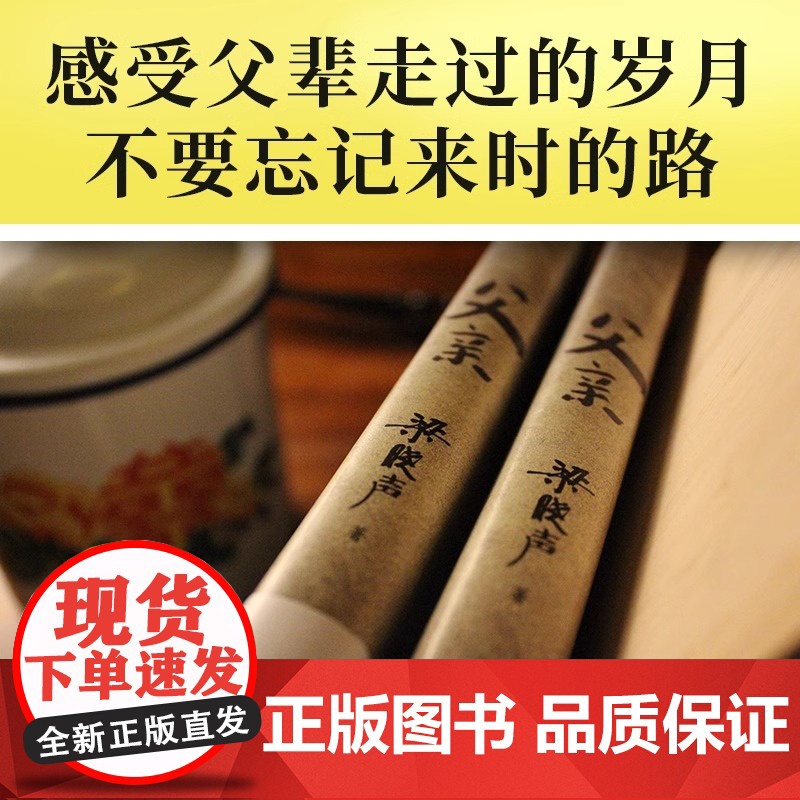 父亲 茅盾文学奖得主 电视剧人世间原著作者 梁晓声著 亲情小说 记录梁晓声与自己父亲之间发生的故事中国式父亲深沉的爱XF高清大图