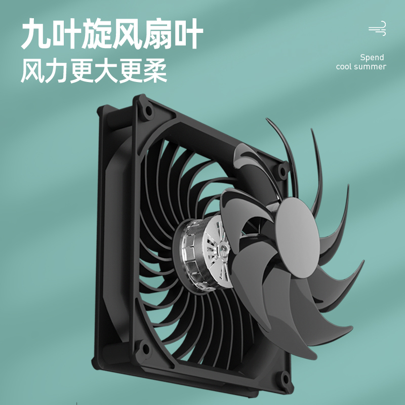 志高(CHIGO)桌面小风扇小型空调扇 办公室桌上迷你小空调 制冷风扇大风力冷风机电风扇DM15J(绿色+2冰晶)