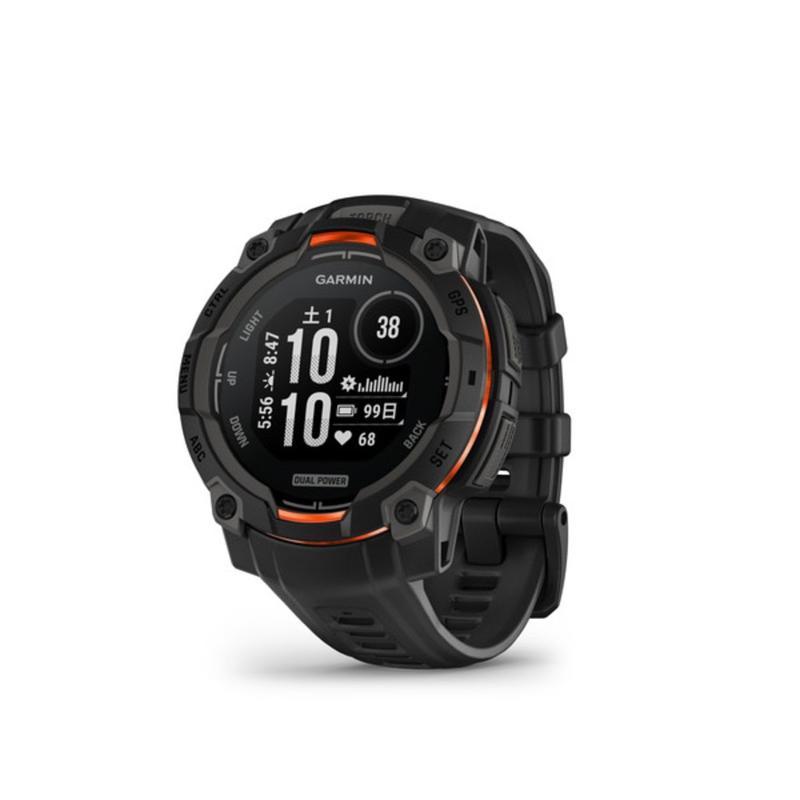 Garmininstinct双电源mm强悍GPS防水运动手表黑