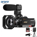欧达（ORDRO）豪华版 4K摄像机专业直播录像机家用手持DV光学变焦高清数码摄影机vlog短视频会议 AC5