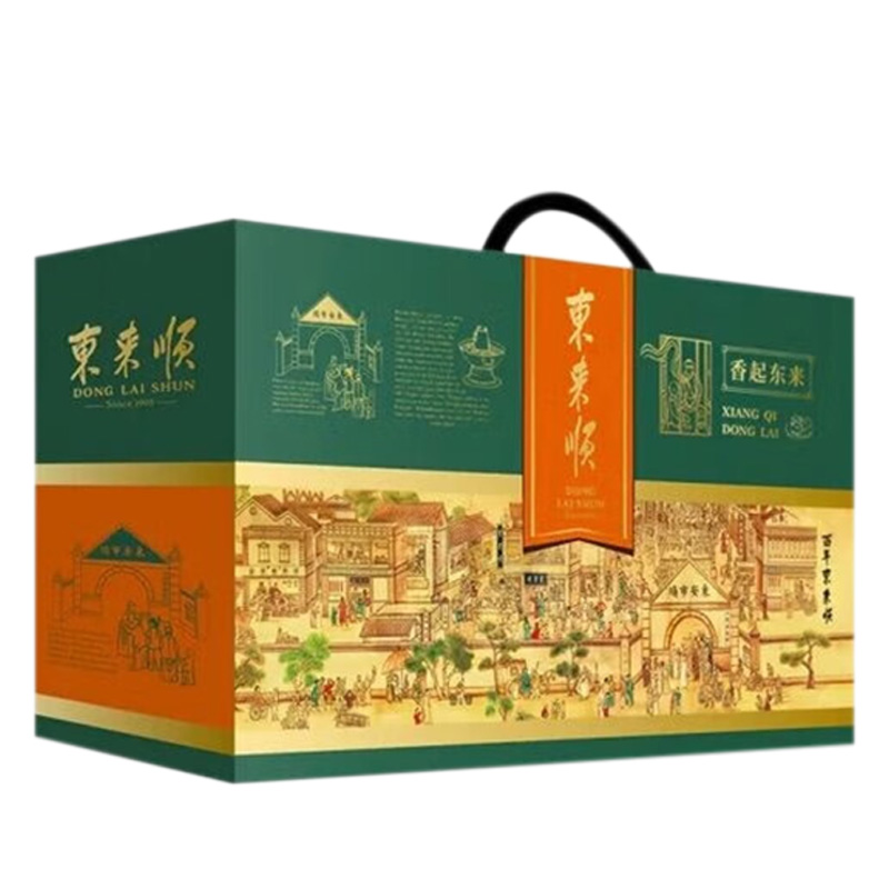东来顺熟食清真老字号牛羊肉香起东来熟食礼盒1450g