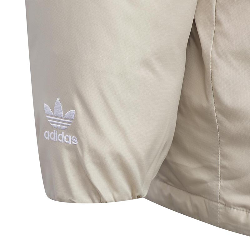 Adidas 阿迪达斯三叶草小童宽松保暖连帽运动羽绒服 IX4359