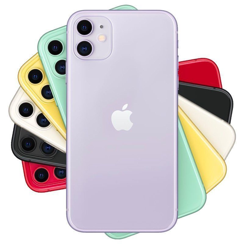 苏宁二手手机 95新 苹果 Apple iPhone 11 128G 紫色 全网通4G 二手苹果11 电池能效70至80