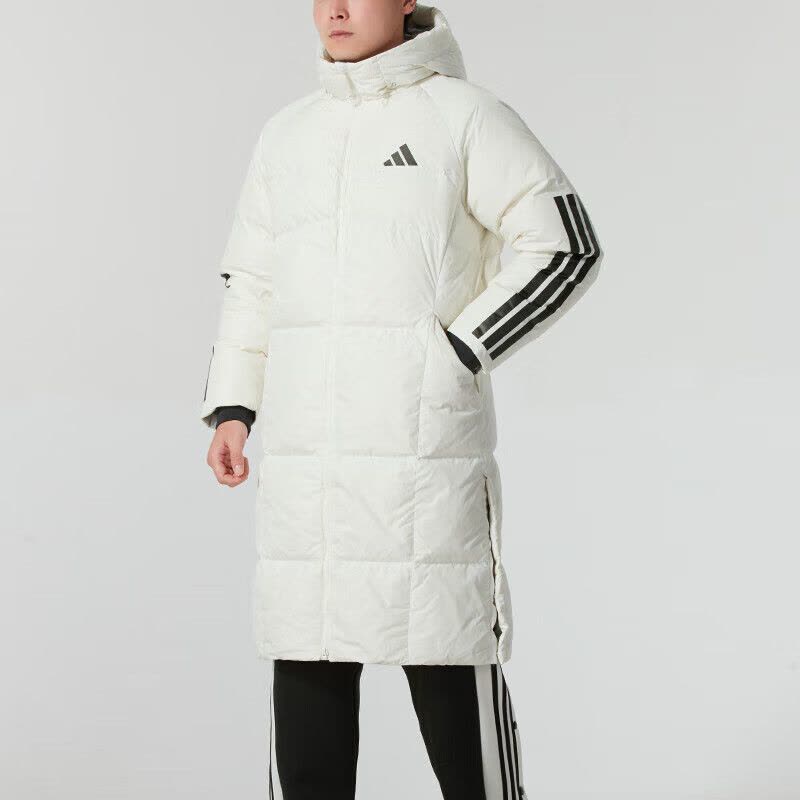 阿迪达斯 (adidas)羽绒服男款女款新款中长款过膝运动外套加厚保暖夹克JG3838 ZP图片