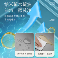 欧琳水槽9140H纳米手工水槽304不锈钢双阶梯 780*460 9140H配不锈钢抽拉龙头