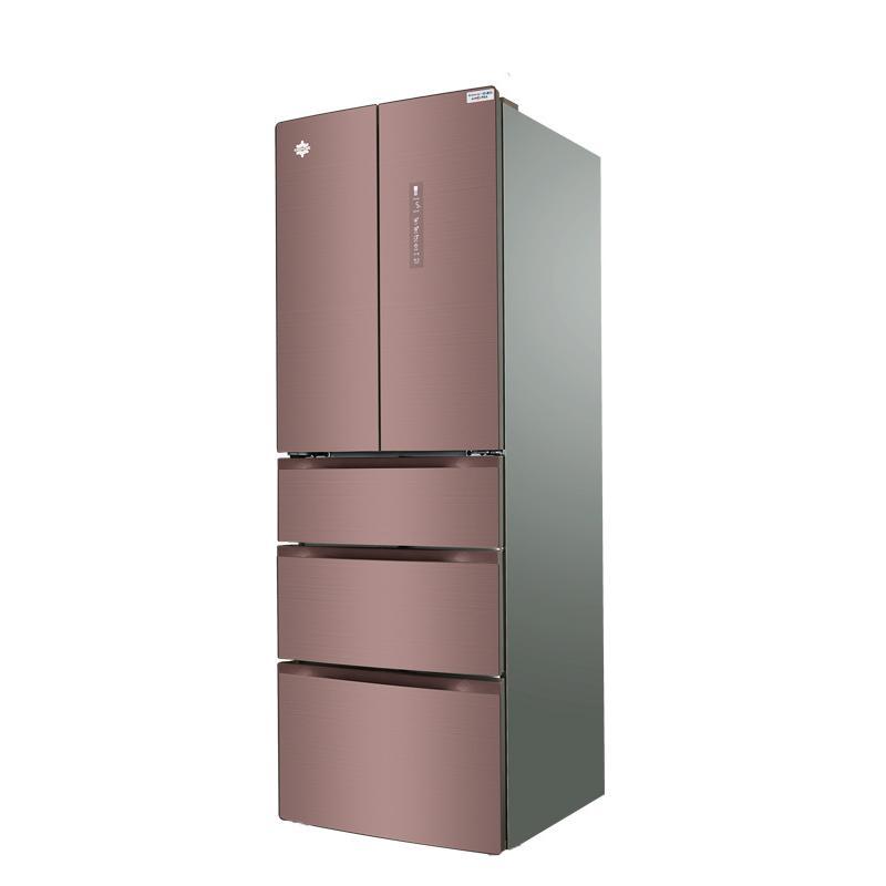 gree/格力冰箱339升智能变频风冷无霜瞬冻养鲜玻璃门多门电冰箱 抗菌