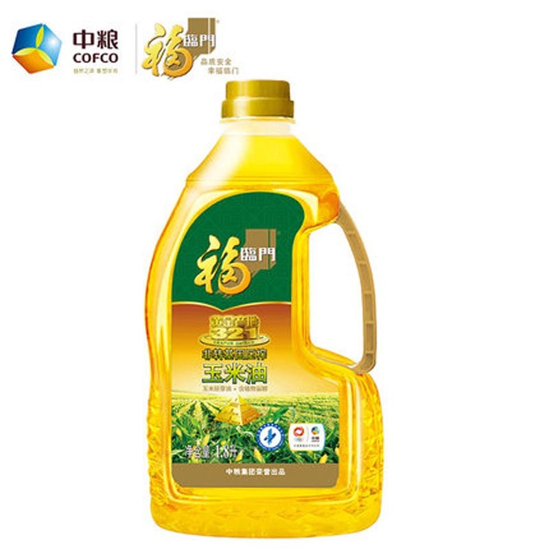 中粮 福临门营养搭配食用油1.8L*2