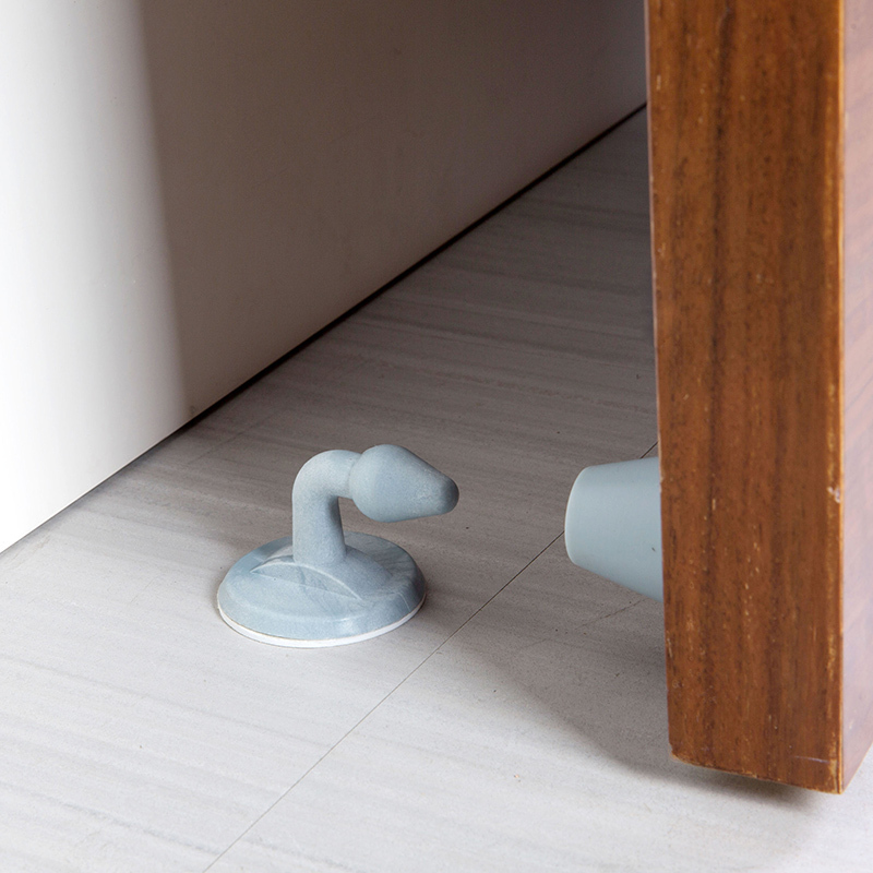 硅胶门后防撞垫墙面缓冲垫卫生间门把手静音防碰加厚防撞贴保护垫