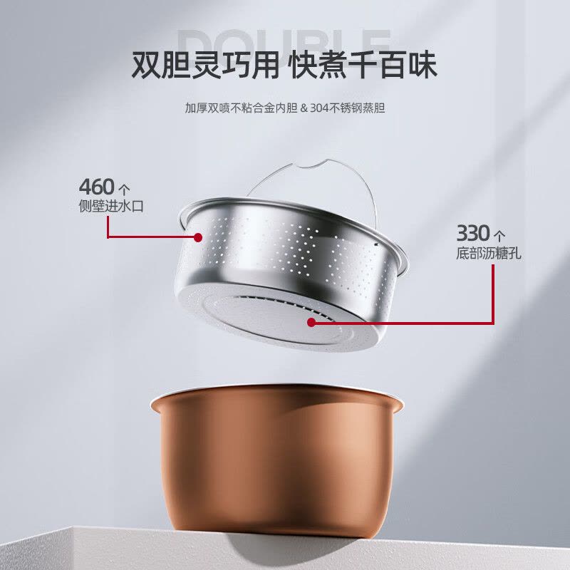 迈卡罗(MACAIIROOS)MC-RS318电饭煲迷你家用低糖电饭锅智能小型米饭锅图片