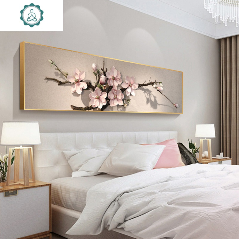 封后fenghou5d钻石画玉兰花新中式床头画钻石贴十字绣2020新款线绣客