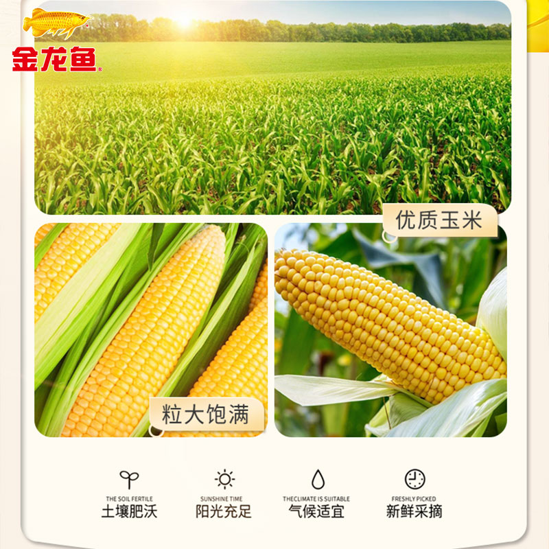 金龙鱼纯正玉米油5L桶装家用烘焙非转基因压榨一级植物油食用油 T高清大图