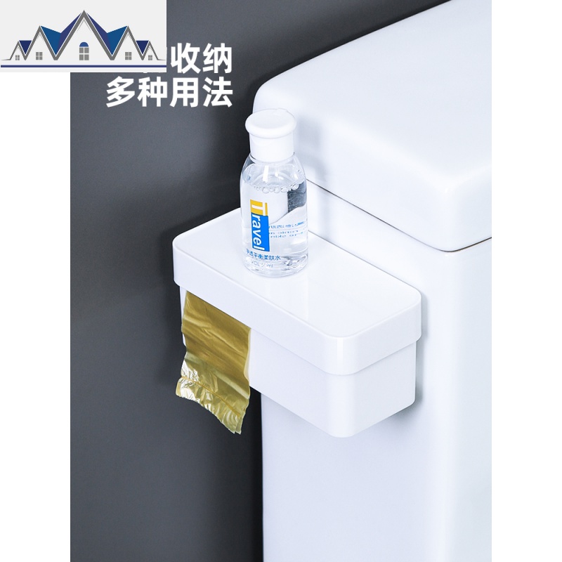 垃圾袋收纳盒壁挂方便袋收集器袋子抽取整理储物盒厨房塑料袋收纳 三维工匠高清大图