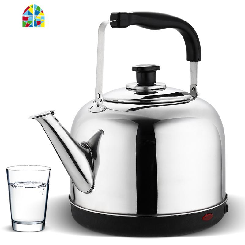 烧水壶不锈钢电热水壶家用自动断电保温开水壶大容量电茶壶6L8L FENGHOU 8L加厚款[自动断电]高清大图