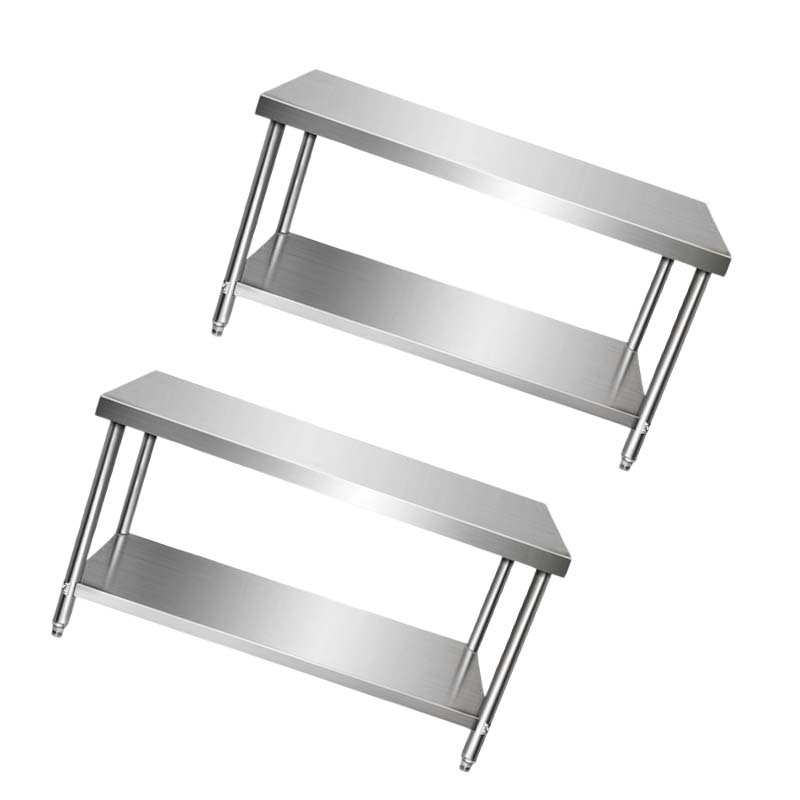 鑫导 双层不锈钢工作台 1500*500*800 台高清大图