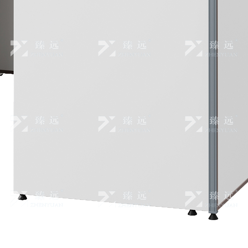 臻远 ZYGW-010职员桌办公桌屏风工作卡位T型四人位高清大图