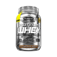 Muscletech肌肉科技白金乳清蛋白粉蛋白质粉谷氨酰胺2磅900g美国原装进口 牛奶巧克力味
