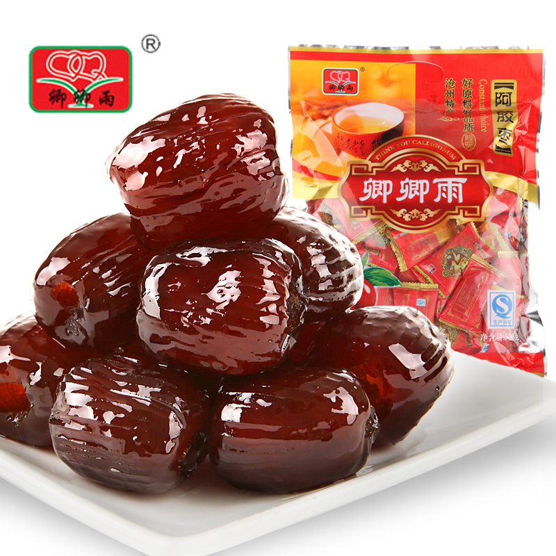 [卿卿雨]东阿阿胶精制阿胶枣500克/袋