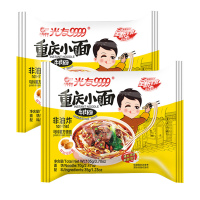光友 重庆小面 (红薯方便面)牛肉味 105g/袋 10袋装 正宗重庆特色小面非油炸方便泡面干拌炸酱