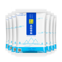 【包邮】大清淮盐晶纯食盐350g*7袋 加碘盐家用食盐调味盐调料盐巴苏盐2.8元/袋