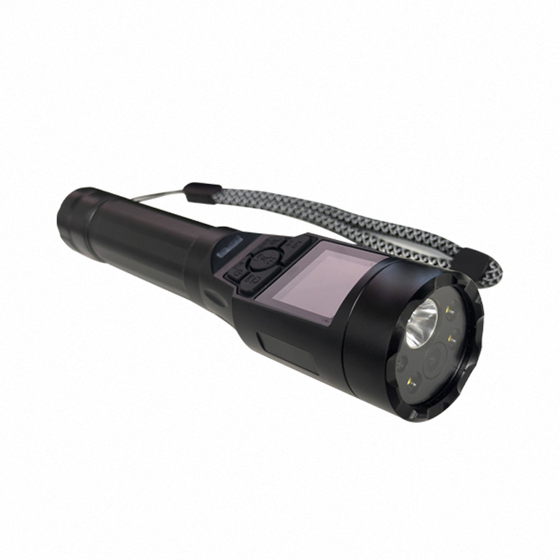 顶火 GMD-Z5 3W聚光*1+1W泛光*3 128G 屏幕尺寸：1.3寸 多功能摄像手电(计价单位:台) 黑色高清大图