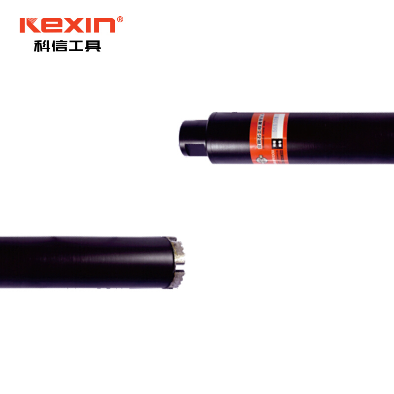 科信（kexin）金刚石工程薄壁钻头 水钻头墙壁开孔器 450*32mm KX5145高清大图