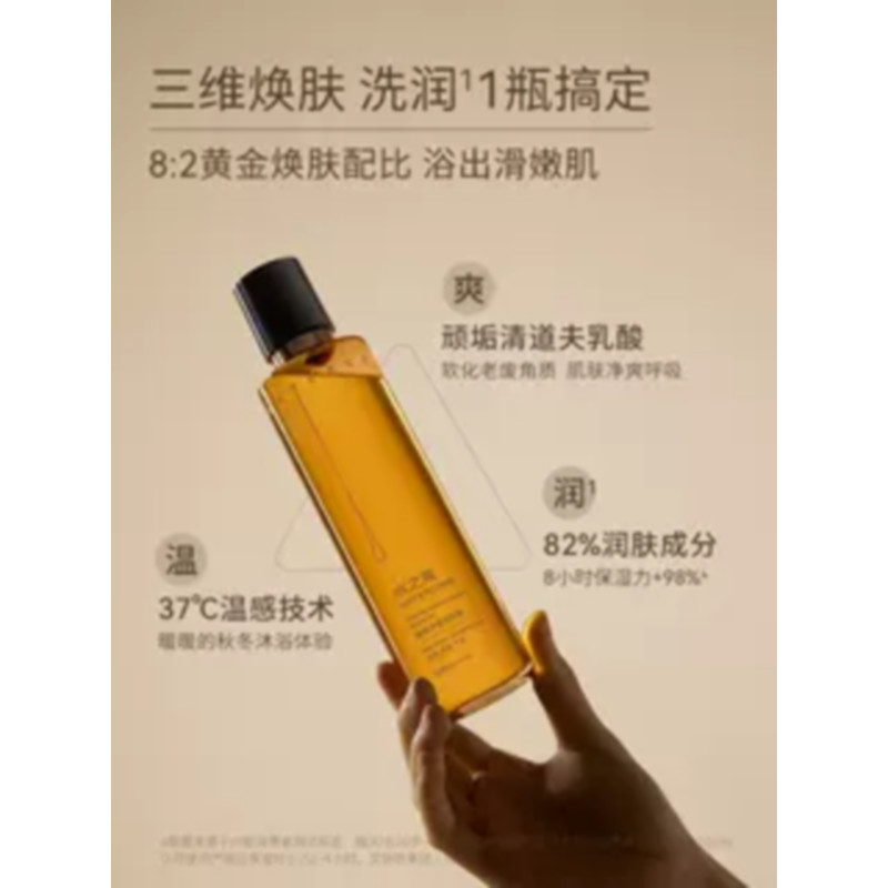 水之蔻(watercome)净澈沐浴油300ml高清大图