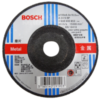博世 2608600853 磨片通用型 100x6x16mm 1片 磨片 砂轮片 磨光片 角磨片