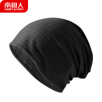 南极人春秋薄款包头帽 N2E3X829273 均码（28*27cm）颜色黑色