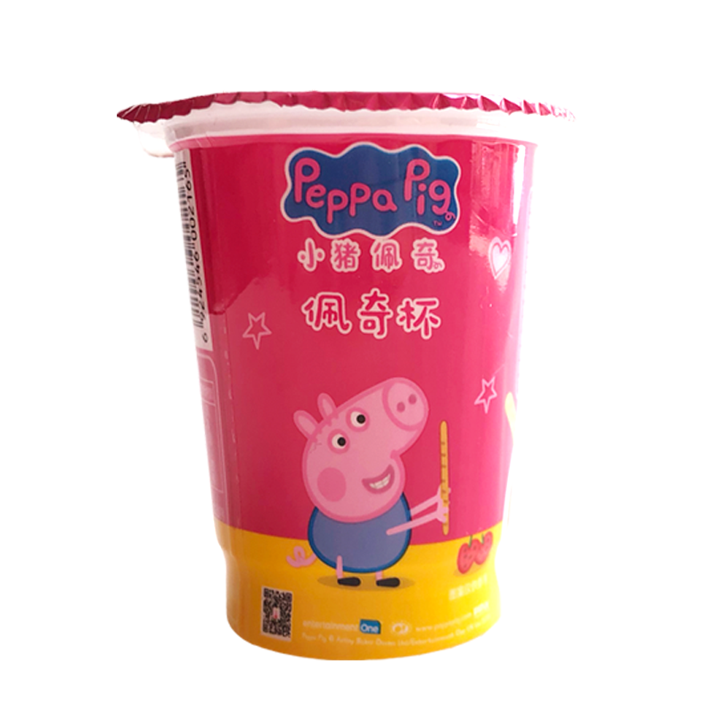 小猪佩奇佩奇杯(草莓味)25g*3（1284）