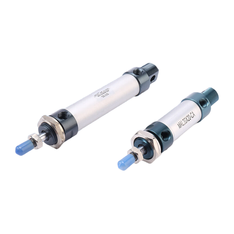 鸣固 MAL铝合金迷你小型大推力气缸 MAL40*200TS