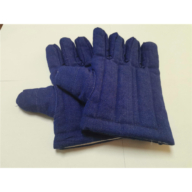 ZDET 布棉手套26-31.5cm 五指劳动布 (单位：副)