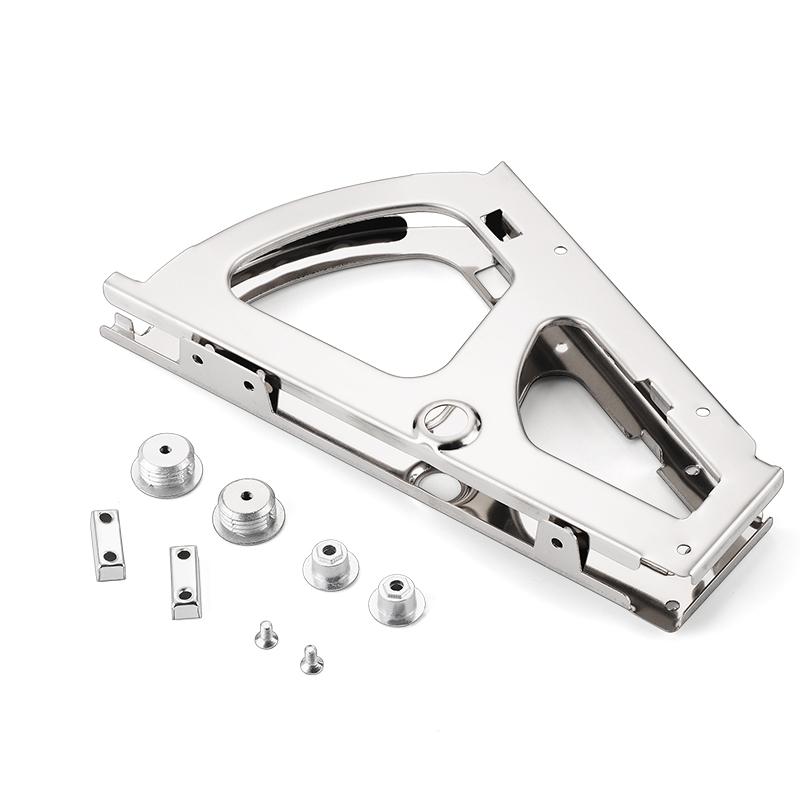 皇豹翻斗鞋柜配件下翻金属配件鞋柜翻转架单层双层翻板架鞋架五金件