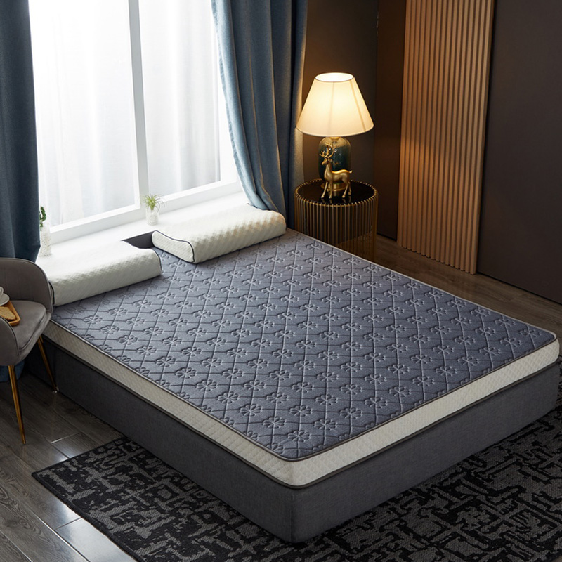 围盛 乳胶床垫 120*200*9cm-雪花灰 张高清大图