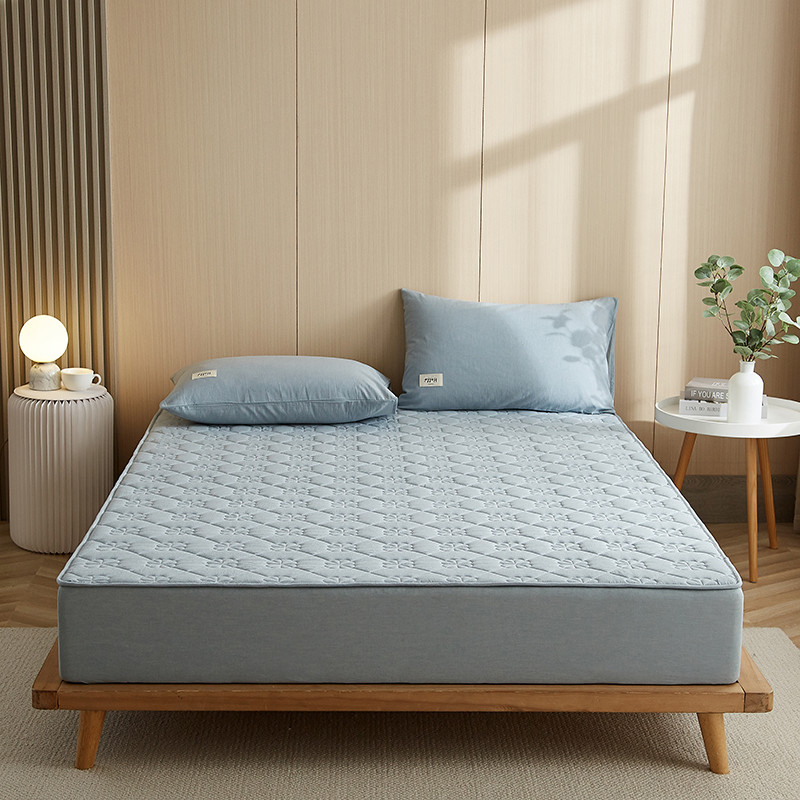 无印良品a类全棉防水隔尿床笠纯棉席梦思床垫保护套罩床套床罩