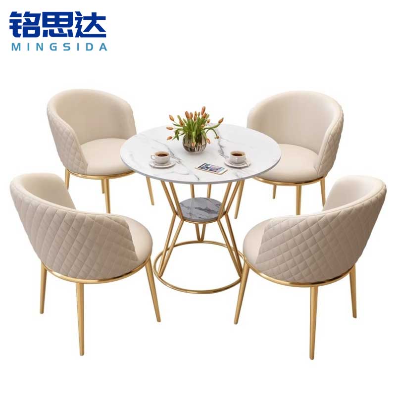 铭思达洽谈桌一桌四椅套高清大图