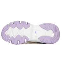 SKECHERS斯凯奇女鞋新款厚底老爹鞋网面透气百搭运动休闲鞋896008-WLV ZP