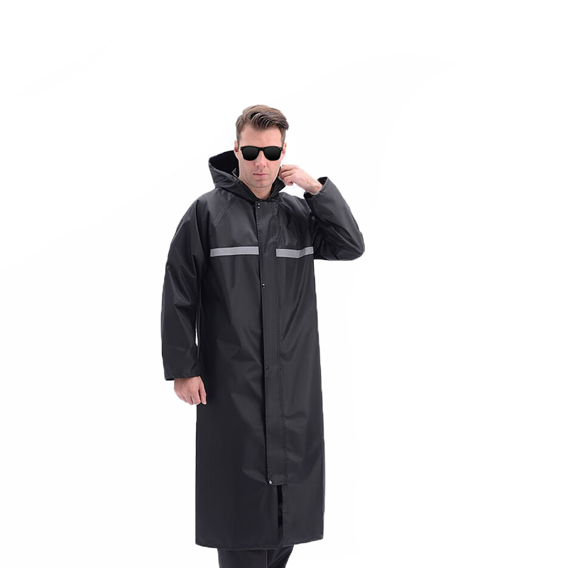 铁迅长款雨衣加大加厚 I129 套高清大图