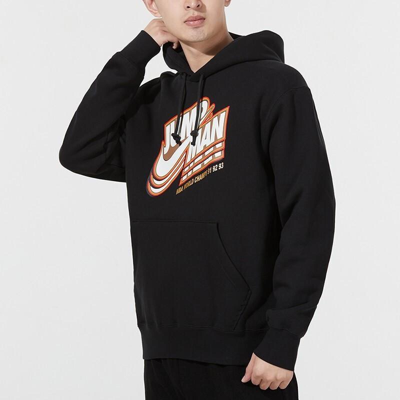 热nike耐克卫衣男冬季新款加绒保暖套头休闲连帽运动服dc9605010