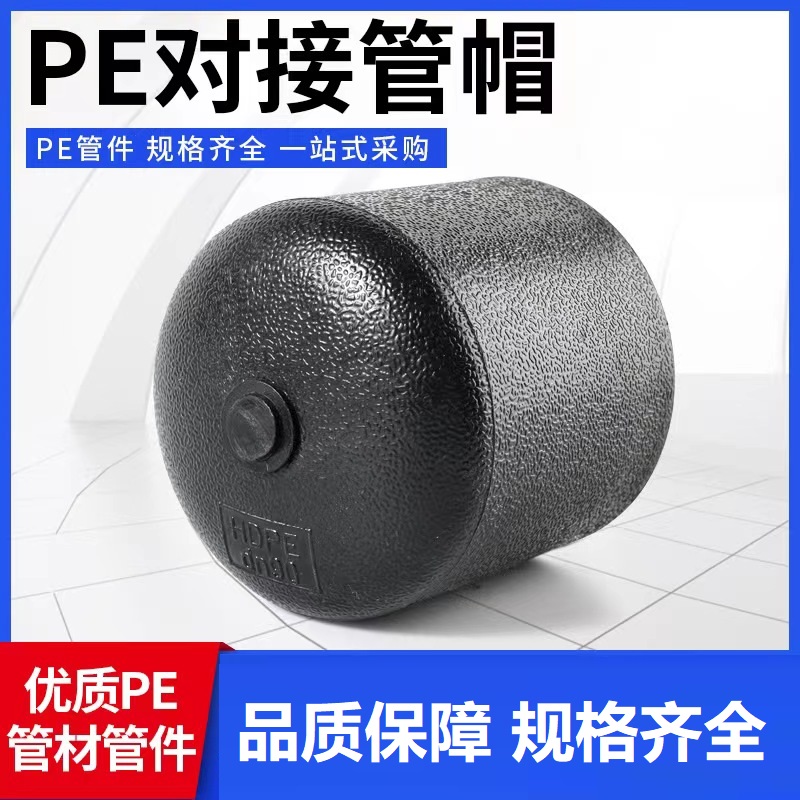 盛京联硕 PE对接堵头 PE180(承压1.6Mpa)个高清大图