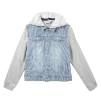李维斯儿童(LEVI'S KIDS)LEVIS2018春男大童牛仔夹克 81617JK601792