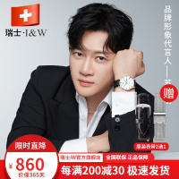 瑞士品牌I&W手表男表 男士自动机械表时尚腕表多色可选 休闲百搭工业蓝宝石玻璃爱沃驰