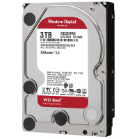 西部数据(WD)红盘 3TB SATA6Gb/s 64M 台式机硬盘5400转NAS (WD30EFRX)