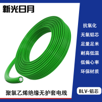 新光日月聚氯乙烯绝缘无护套电线电缆BLV 10mm²/米