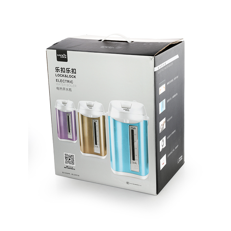 乐扣乐扣(Lock&Lock)EJK567BLU 电热开水瓶 食品级不锈钢 支持电动出水 防干烧 电水壶 电热水瓶