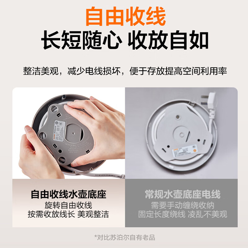 苏泊尔 电水壶 SW-17S65T高清大图